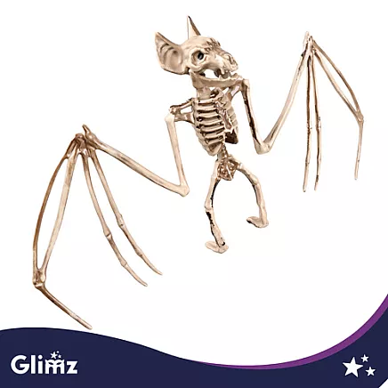 Bat skeleton - decoration 30cm Glimz