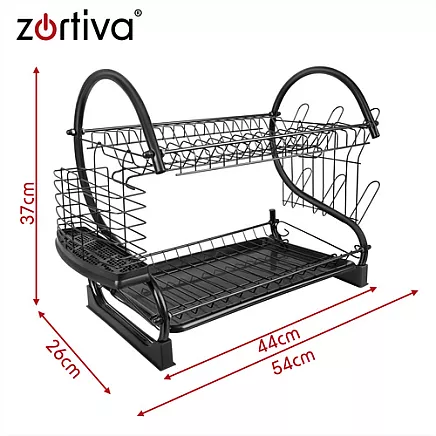 Suszarka do naczyń dwupoziomowa Zortiva