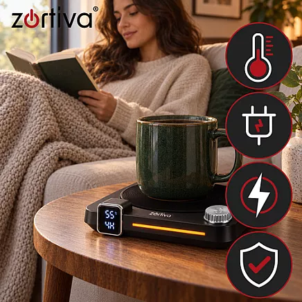 Podgrzewacz elektryczny pod kubek 40W Zortiva