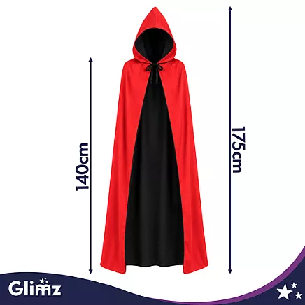 Glimz double-sided cape 140cm