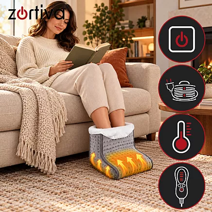Zortiva electric foot warmer