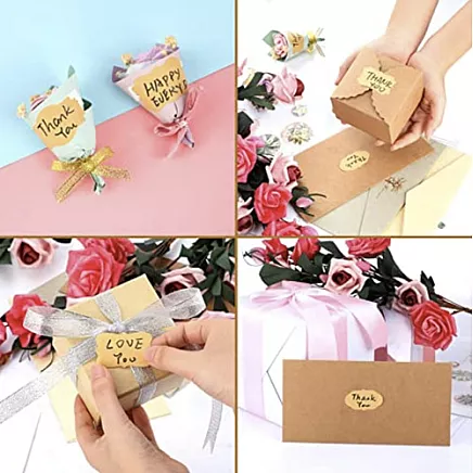 Self-adhesive labels - 300 pcs Ruhhy