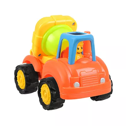 Traktor/ koparka/ wywrotka z napędem- zestaw 4szt.