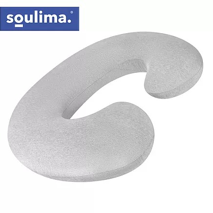 Soulima C-shaped pregnancy pillow