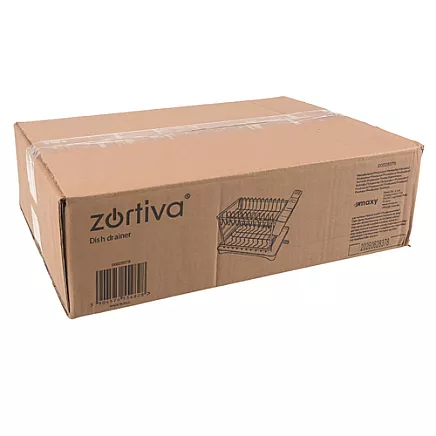 Zortiva two-level dish drainer