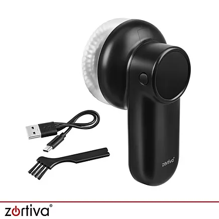 Zortiva Cordless Clothes Shaver - Black