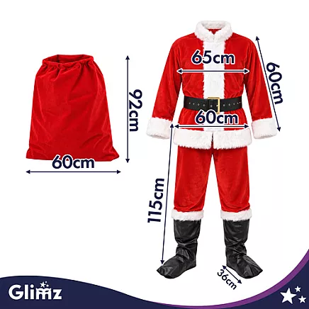 Glimz Santa Claus Costume