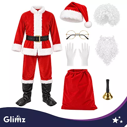 Glimz Santa Claus Costume