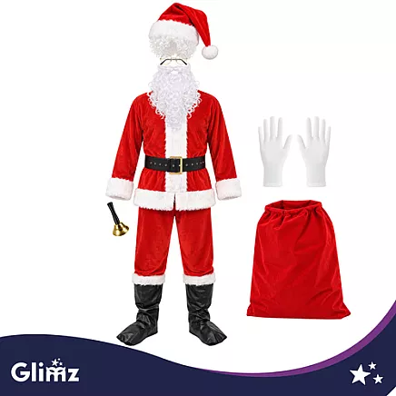 Glimz Santa Claus Costume