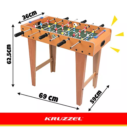 Table football 69x37x63cm Kruzzel