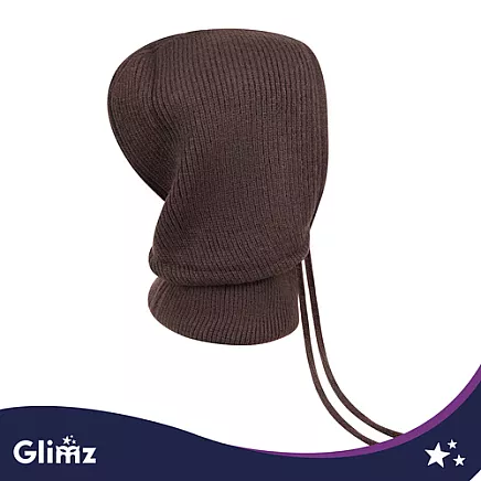 Winter scarf - brown Glimz