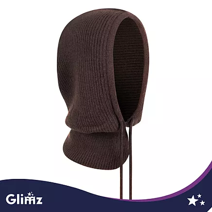 Winter scarf - brown Glimz