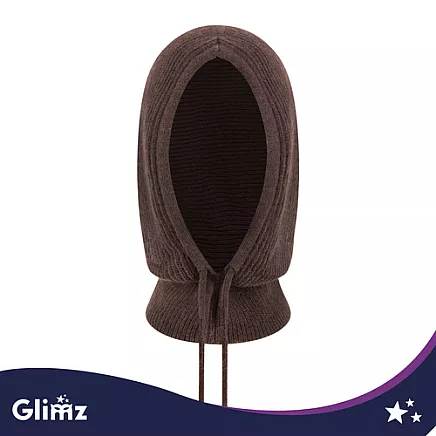 Winter scarf - brown Glimz