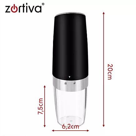 Electric gravity grinder - 2 pcs. Zortiva