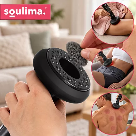 Massager - electric Chinese cupping 8W Soulima