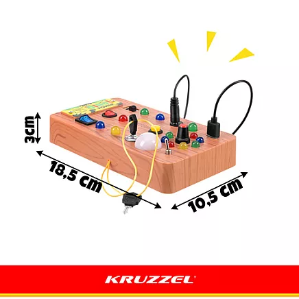 Kruzzel control board with LED switches
