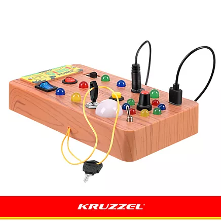 Kruzzel control board with LED switches