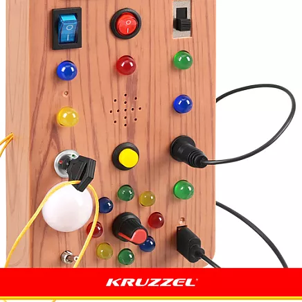Kruzzel control board with LED switches