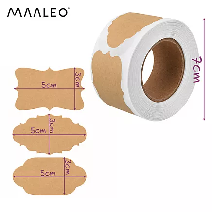 Self-adhesive labels - 300 pcs. Maaleo