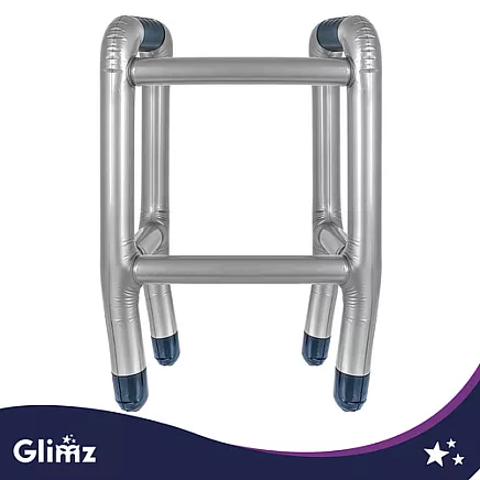Glimz Inflatable Walker with Cane