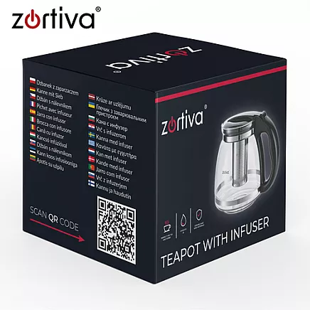 2L Zortiva jug with infuser