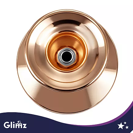 Gold table candlestick - 2 pcs. Glimz