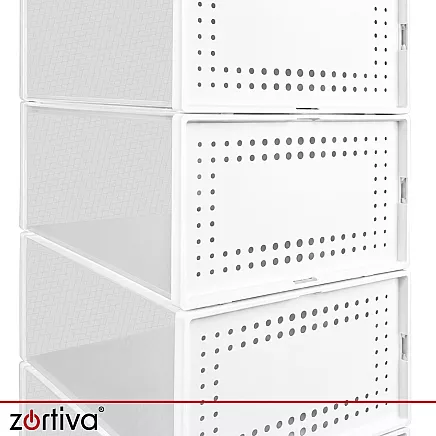 Pudełko przezroczyste na buty - 6szt. Zortiva