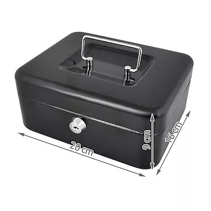Black cash box