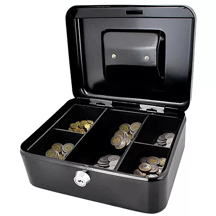 Black cash box