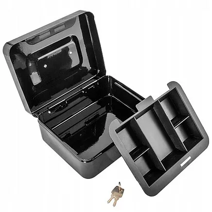 Black cash box