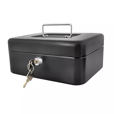 Black cash box