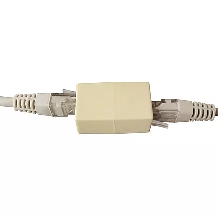 8-контактный позолоченный адаптер LAN RJ45 - улучшенное качество сигнала и универсальный кабельный разъем для сетевого оборудования