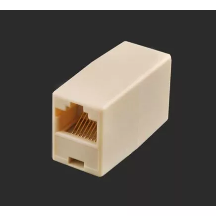 8-контактный позолоченный адаптер LAN RJ45 - улучшенное качество сигнала и универсальный кабельный разъем для сетевого оборудования