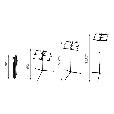 Складной держатель для музыкальной подставки Coaster + сумка