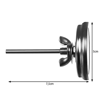 Аналоговый термометр с зондом для коптилен, 0-250°C