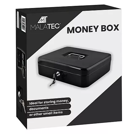 Large black cash box