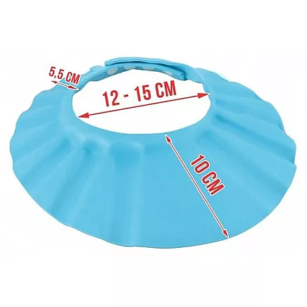 Bērnu Peldcepure ar Maliņām 13-15 cm, Zils