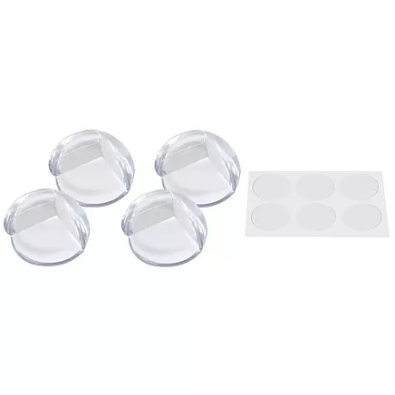 Silikona stūru aizsargi bērnu drošībai, 4 gab.