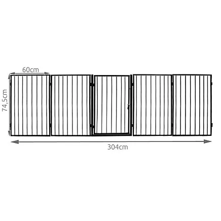Basic fireplace gate BK-2961