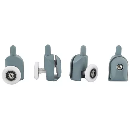 Durvju riteņu komplekts dušas kabīnēm, duškabīnēm 8 gb.