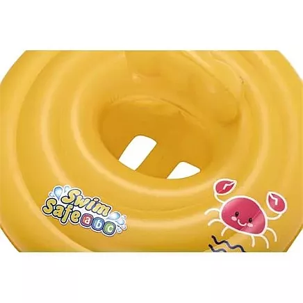 BESTWAY 32096 Bērnu Piepūšams Peldrinķis Peldēšanas Apmācībam 69cm, Dzeltens