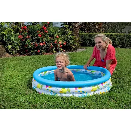 Inflatable pool 102x25cm - BESTWAY 51008