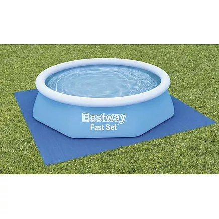 Grīdas Aizsargājošs Paklājs Zem Baseina 274x274 cm, BESTWAY 58000