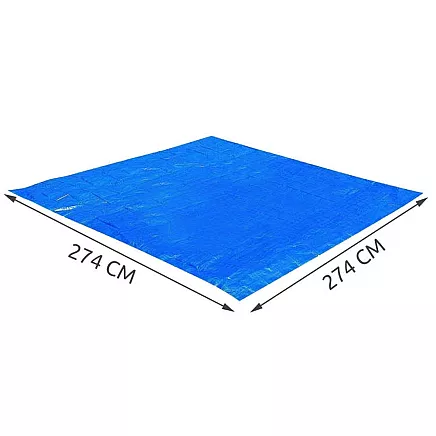 Grīdas Aizsargājošs Paklājs Zem Baseina 274x274 cm, BESTWAY 58000