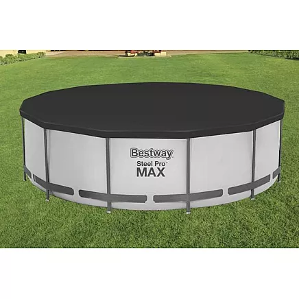 Aizsargājošs Apaļa Karkasa Baseina Pārsegs Vāks 366 cm, BESTWAY 58037
