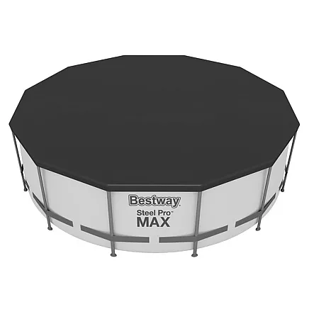 Aizsargājošs Apaļa Karkasa Baseina Pārsegs Vāks 366 cm, BESTWAY 58037