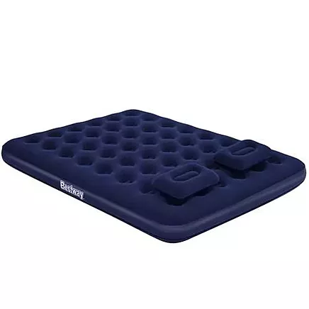 BESTWAY 67374 Piepūšamais divvietīgs matracis + 2 spilveni, 203x152x22 cm l Inflatable double mattress
