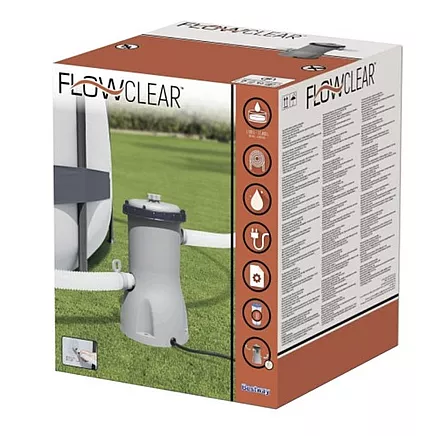 Baseina Ūdens Sūknis ar Filtru 3028 l/h — BESTWAY 58386
