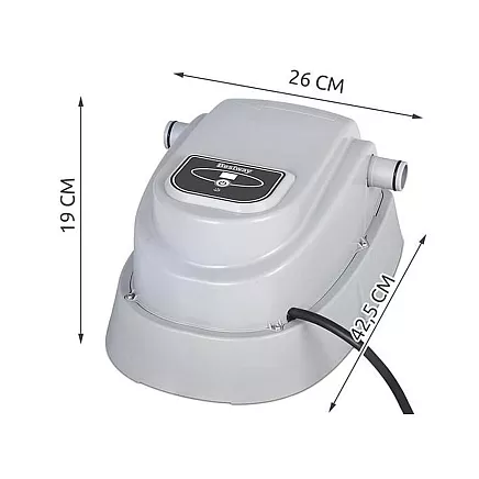 BESTWAY 58259 Elektriskais baseina ūdens sildītājs, līdz 3785l/h l Electric Pool Water Heater