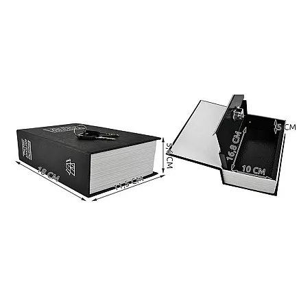 Slēptais Seifs, Grāmata, 18x11.5 cm